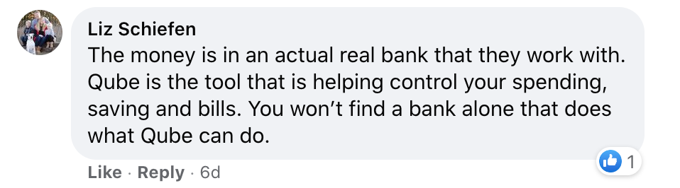 Qube Money testimonial