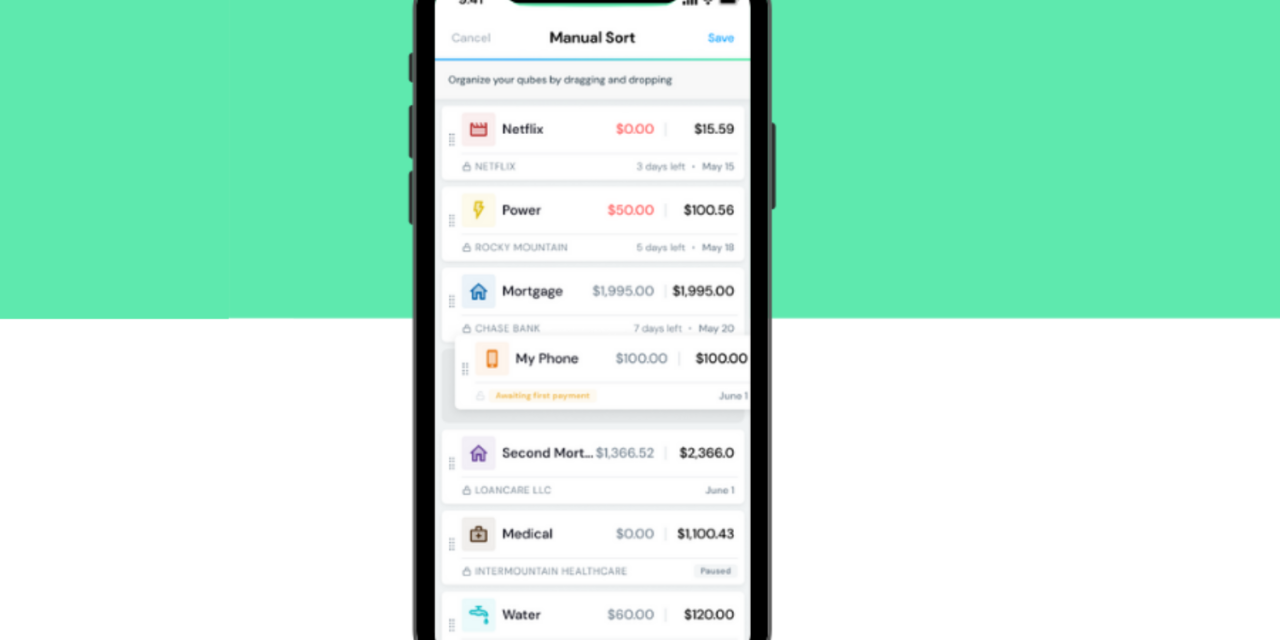 New Feature Alert: Bills Home Screen